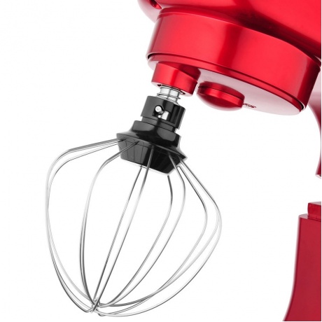 Миксер планетарный Hyundai HYM-S6451 красный - фото 4