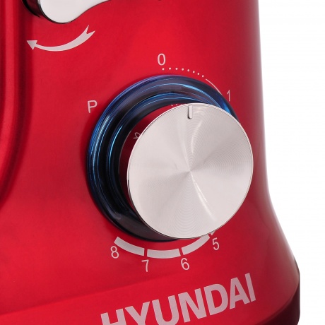 Миксер планетарный Hyundai HYM-S6451 красный - фото 2