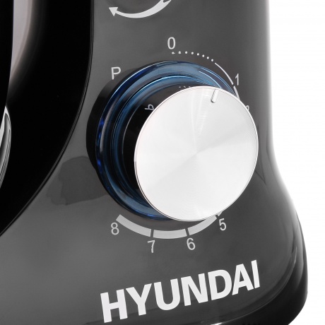 Миксер планетарный Hyundai HYM-S5461 черный - фото 3