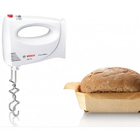 Миксер Bosch MFQ3010 300Вт белый - фото 4