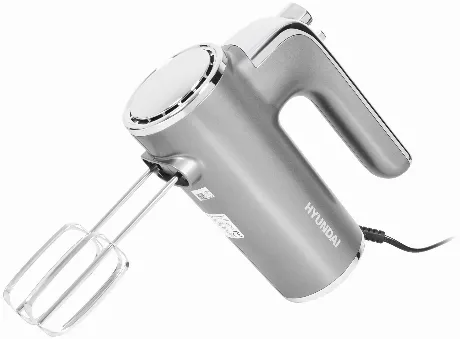Миксер ручной Hyundai HYM-H5691 600Вт серебристый