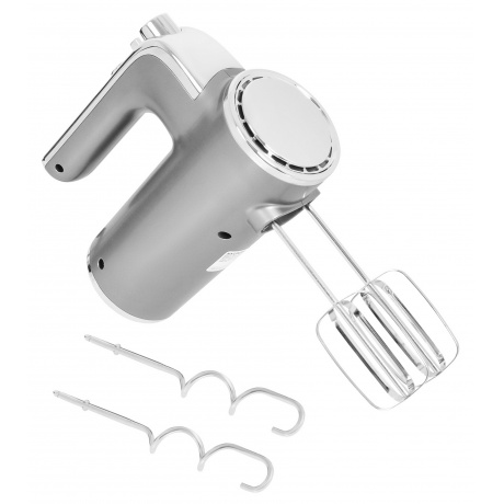 Миксер ручной Hyundai HYM-H5691 600Вт серебристый - фото 2