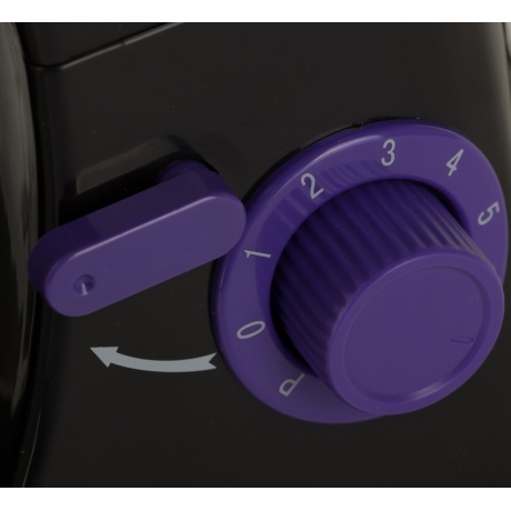 Миксер планетарный Kitfort КТ-3044-1 черно-фиолетовый - фото 8