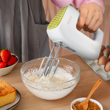 Миксер Kitfort КТ-3067-2 бело-салатовый - фото 6