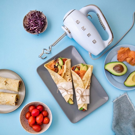 Миксер ручной SMEG HMF01PKEU, розовый - фото 5