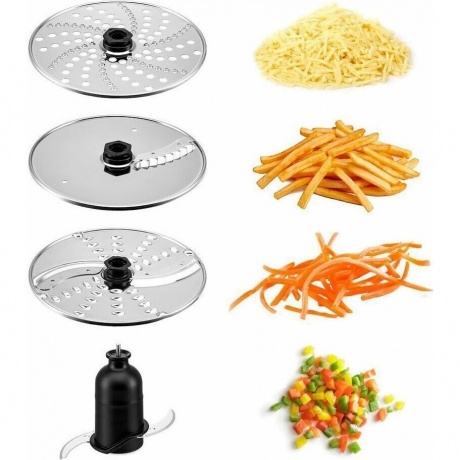 Миксер планетарный Kitfort КТ-3413 2000Вт серебристый/черный - фото 7