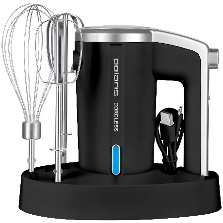 Миксер ручной Polaris PHM 2024 CordLess 200Вт черный