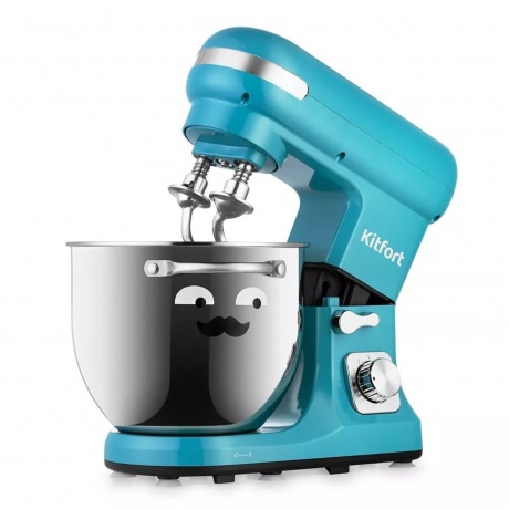 Миксер планетарный Kitfort КТ-3416-2 темно-бирюзовый - фото 1