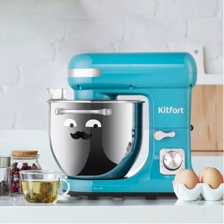 Миксер планетарный Kitfort КТ-3416-2 темно-бирюзовый - фото 2