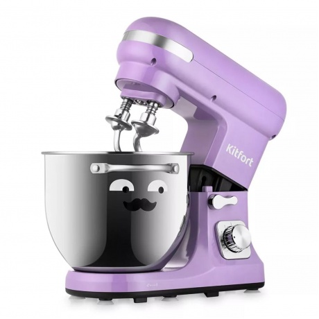 Миксер планетарный Kitfort КТ-3416-3 лавандовый - фото 1