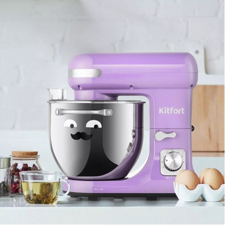 Миксер планетарный Kitfort КТ-3416-3 лавандовый - фото 5