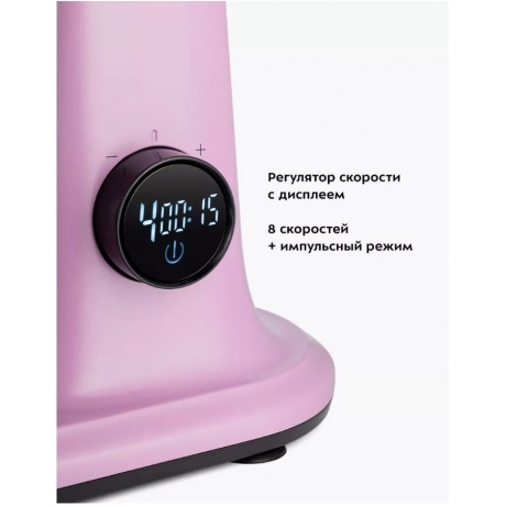 Миксер планетарный цельнометаллический Kitfort КТ-3473-3 лавандовый - фото 29