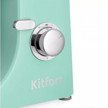 Миксер планетарный цельнометаллический Kitfort КТ-3423-3 лазурный - фото 5