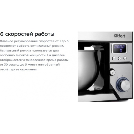 Миксер планетарный Kitfort КТ-3470 - фото 10