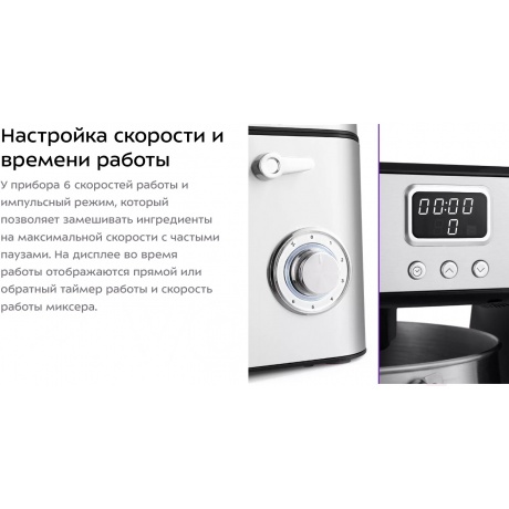 Миксер планетарный Kitfort КТ-3480 - фото 15