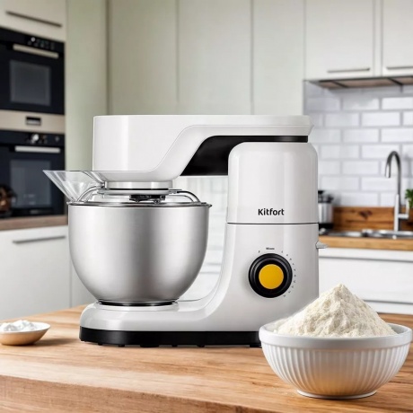 Миксер планетарный цельнометаллический Kitfort КТ-3442 - фото 5