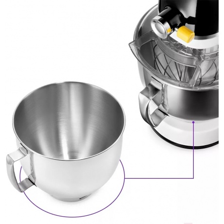 Миксер планетарный цельнометаллический Kitfort КТ-3437 - фото 8