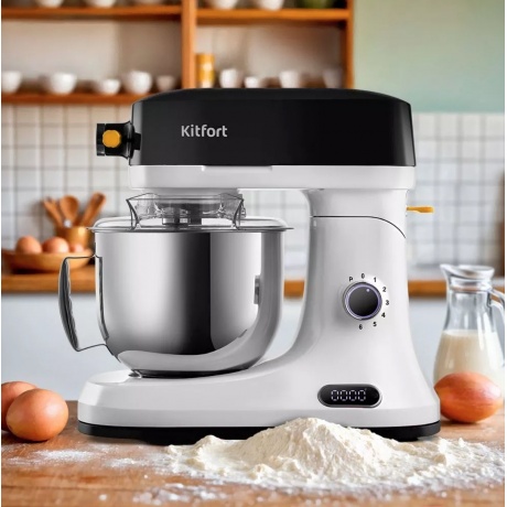 Миксер планетарный цельнометаллический Kitfort КТ-3438 - фото 7