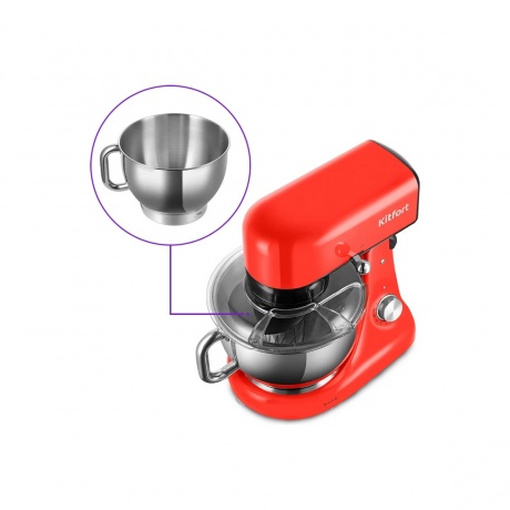 Миксер планетарный цельнометаллический Kitfort КТ-3488 - фото 4