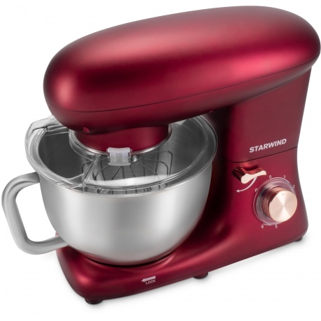 Миксер планетарный Starwind SPM7170 1900Вт гранатовый - фото 9