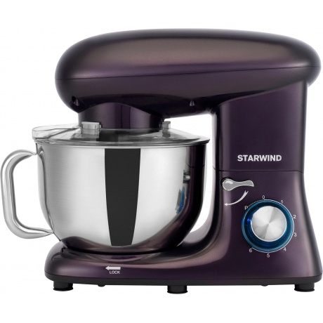 Миксер планетарный Starwind SPM7168 1900Вт ежевичный - фото 2