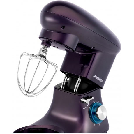 Миксер планетарный Starwind SPM7168 1900Вт ежевичный - фото 5