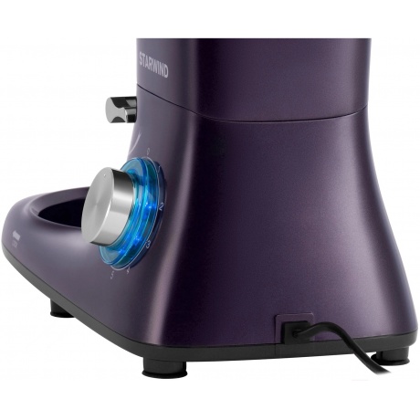 Миксер планетарный Starwind SPM7168 1900Вт ежевичный - фото 6