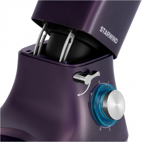 Миксер планетарный Starwind SPM7168 1900Вт ежевичный - фото 7