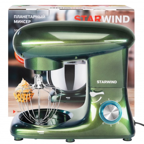 Миксер планетарный Starwind SPM7166 1900Вт хамелеон - фото 31
