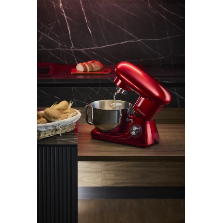 Миксер планетарный Starwind SPM7165 1900Вт красный - фото 21