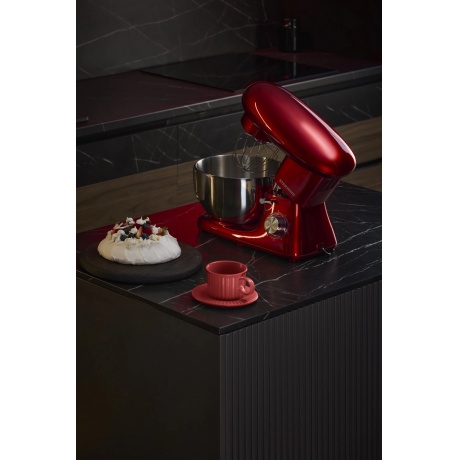 Миксер планетарный Starwind SPM7165 1900Вт красный - фото 23