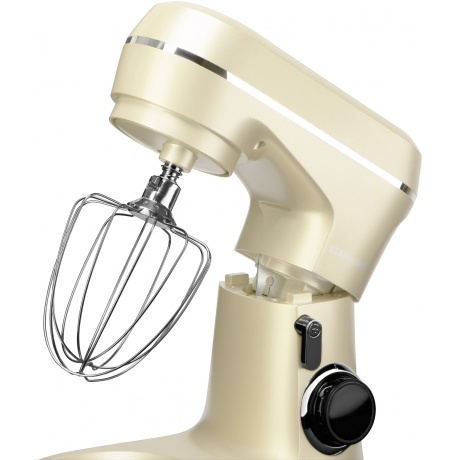 Миксер планетарный Starwind SPM6164 1300Вт бежевый - фото 4