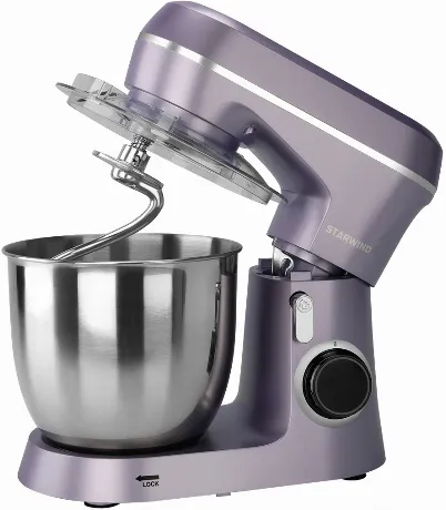 Миксер планетарный Starwind SPM6162 1300Вт лавандовый