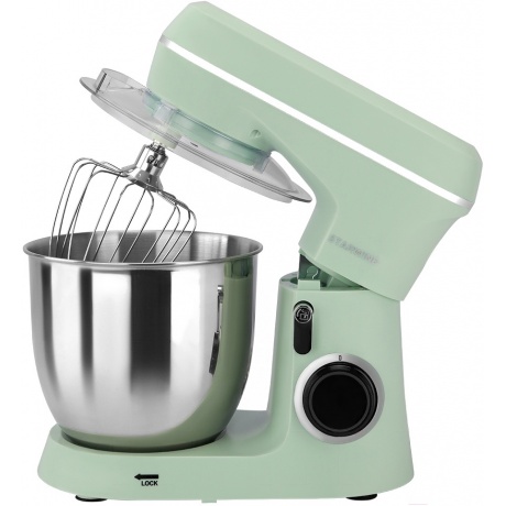 Миксер планетарный Starwind SPM6161 1300Вт мятный - фото 2