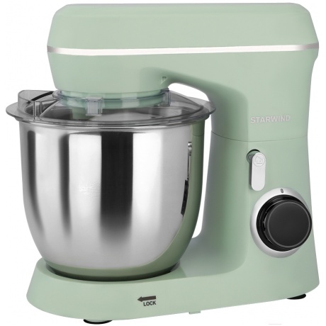 Миксер планетарный Starwind SPM6161 1300Вт мятный - фото 7