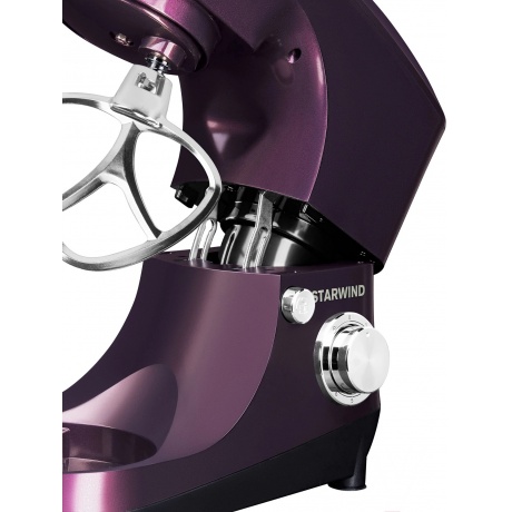 Миксер планетарный Starwind SPM5180 1300Вт ежевичный - фото 13