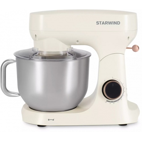 Миксер планетарный Starwind SPM4173 1800Вт кремовый - фото 2