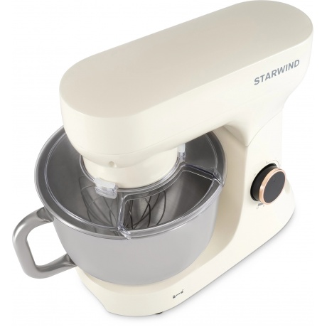 Миксер планетарный Starwind SPM4173 1800Вт кремовый - фото 23