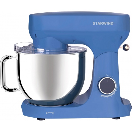 

Миксер планетарный Starwind SPM4172 1800Вт васильковый