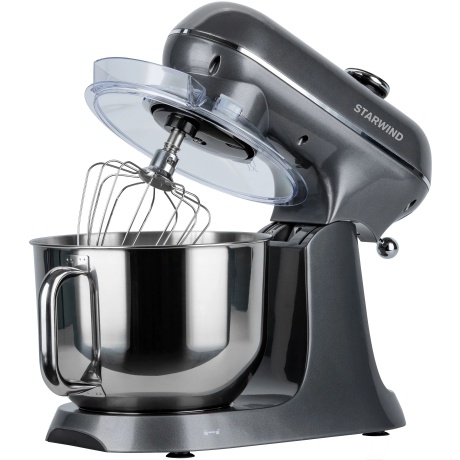 Миксер планетарный Starwind SPM4171 1200Вт серебристый - фото 3