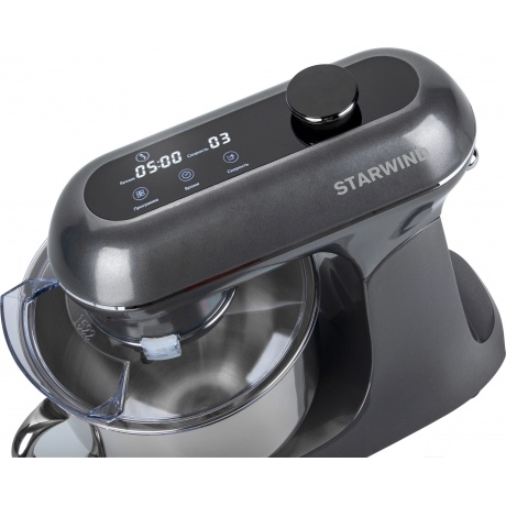 Миксер планетарный Starwind SPM4171 1200Вт серебристый - фото 5
