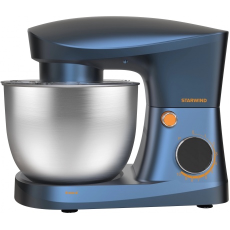 Миксер планетарный Starwind SPM2252 1500Вт синий - фото 2
