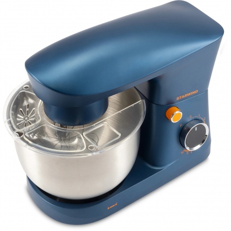 Миксер планетарный Starwind SPM2252 1500Вт синий - фото 7