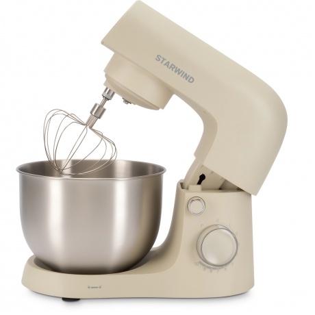 Миксер планетарный Starwind SPM2152 1500Вт кремовый - фото 4