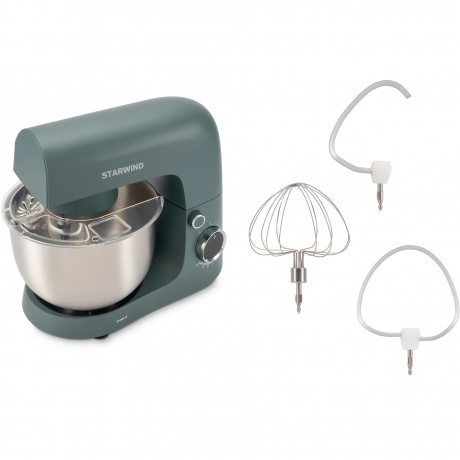 Миксер планетарный Starwind SPM2151 1500Вт графит - фото 16