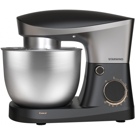 Миксер планетарный Starwind SPM2251 1500Вт черный/серебристый