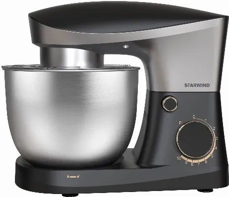 Миксер планетарный Starwind SPM2251 1500Вт черный/серебристый