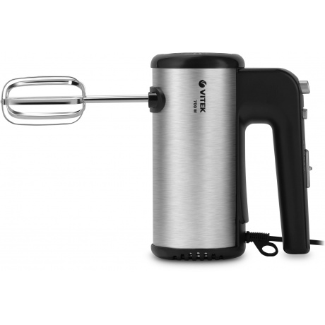 Миксер ручной Vitek VT-1411 Metropolis 700Вт серебристый/черный - фото 3
