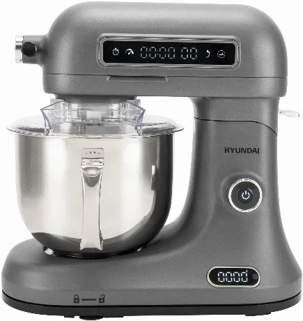 Миксер планетарный Hyundai HYM-S8551 1600Вт серебристый