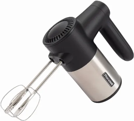 МиксерRondell RDE-1354 800Вт черный/серебристый